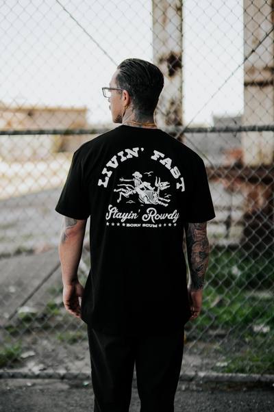 ROWDY T - SHIRT - Born Scum
