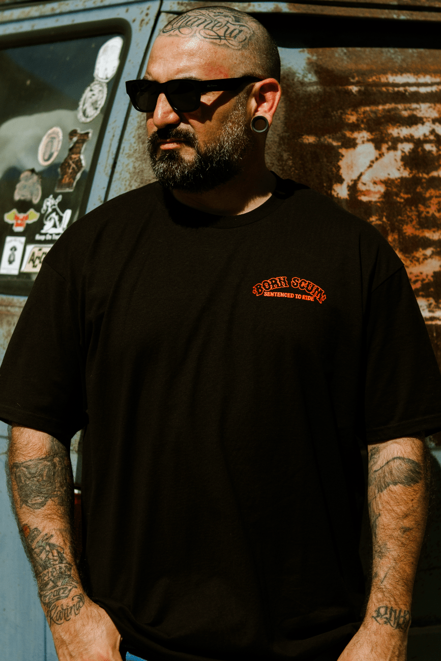 SENTENCED TO RIDE T - SHIRT - Born Scum