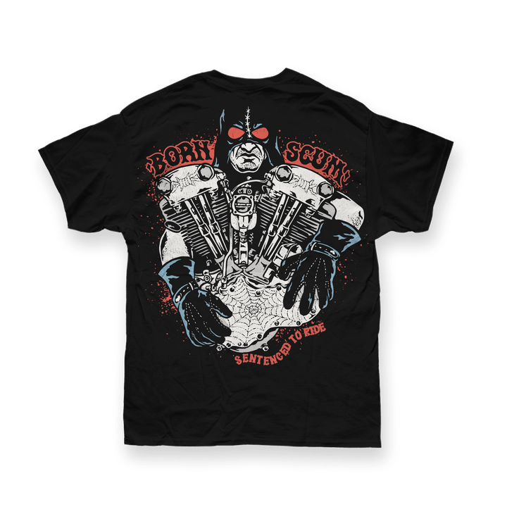 SENTENCED TO RIDE T - SHIRT - Born Scum