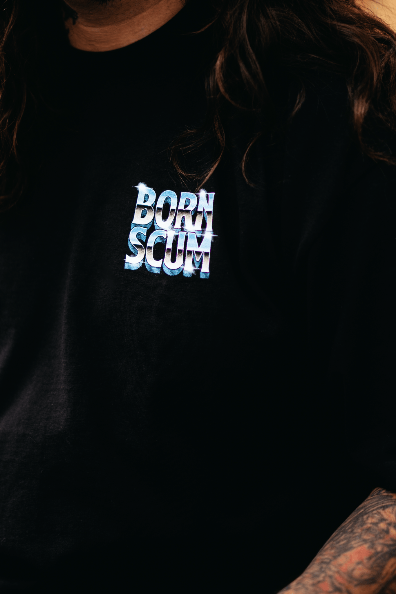 SHUT UP & RIDE T - SHIRT - Born Scum