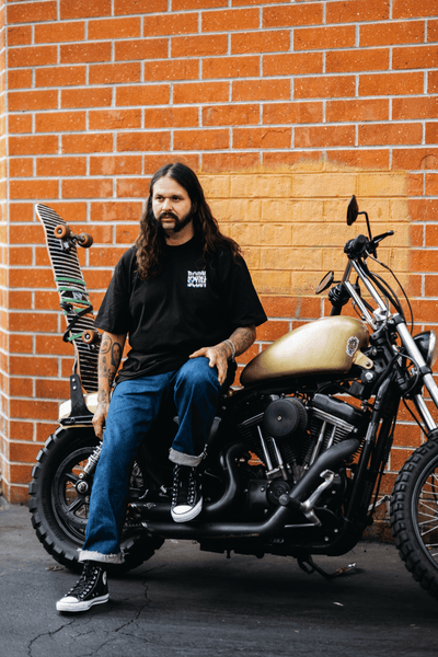 SHUT UP & RIDE T - SHIRT - Born Scum