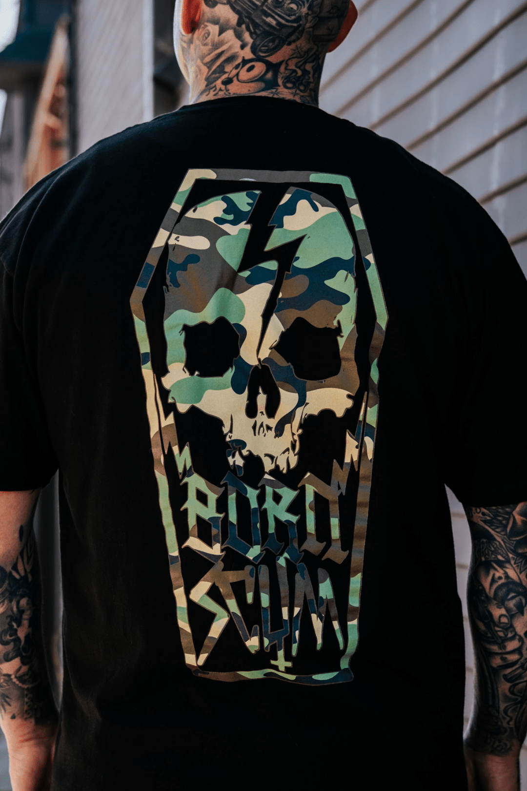 SKULL COFFIN CAMO - Born Scum