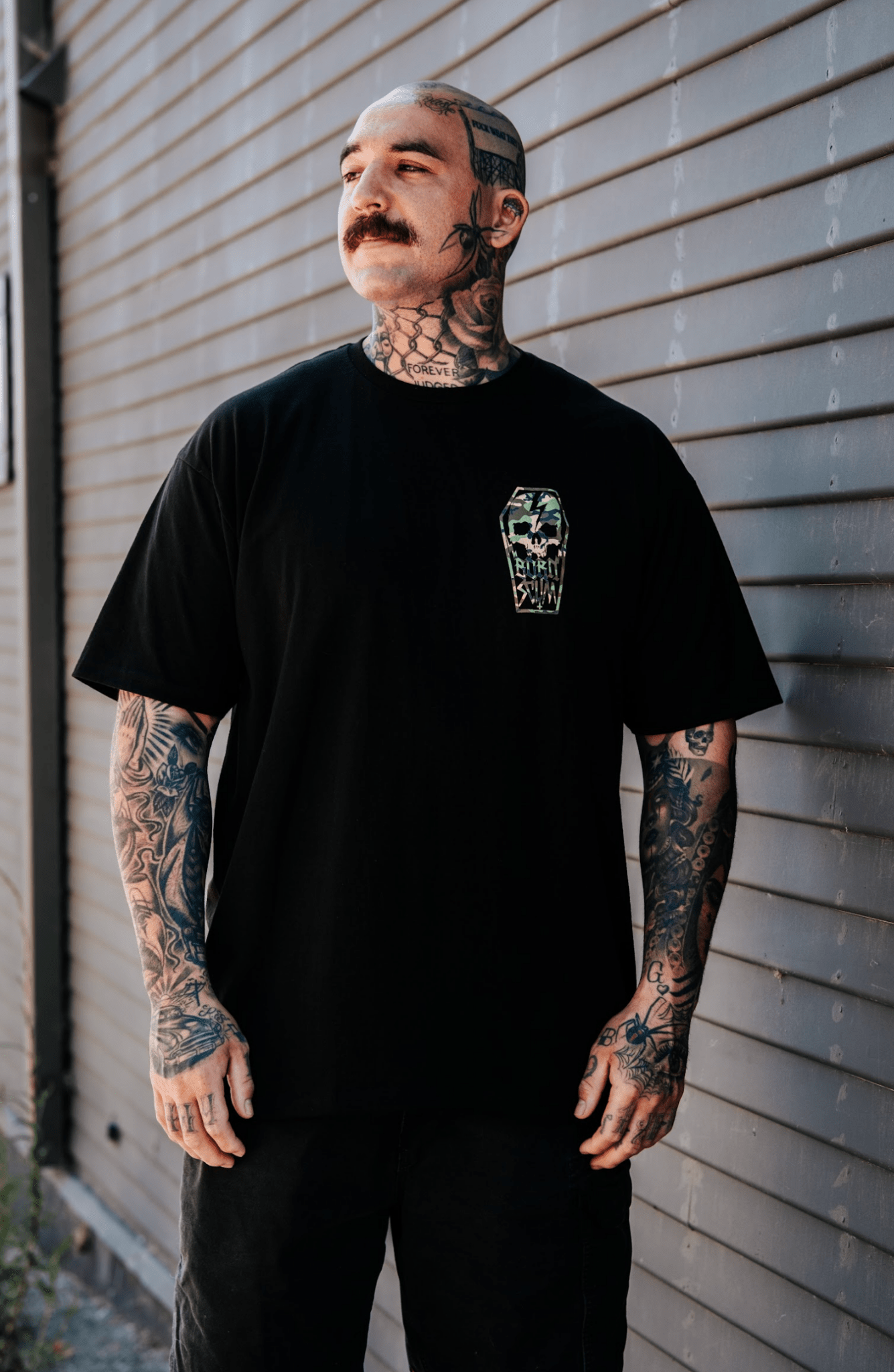 SKULL COFFIN CAMO - Born Scum