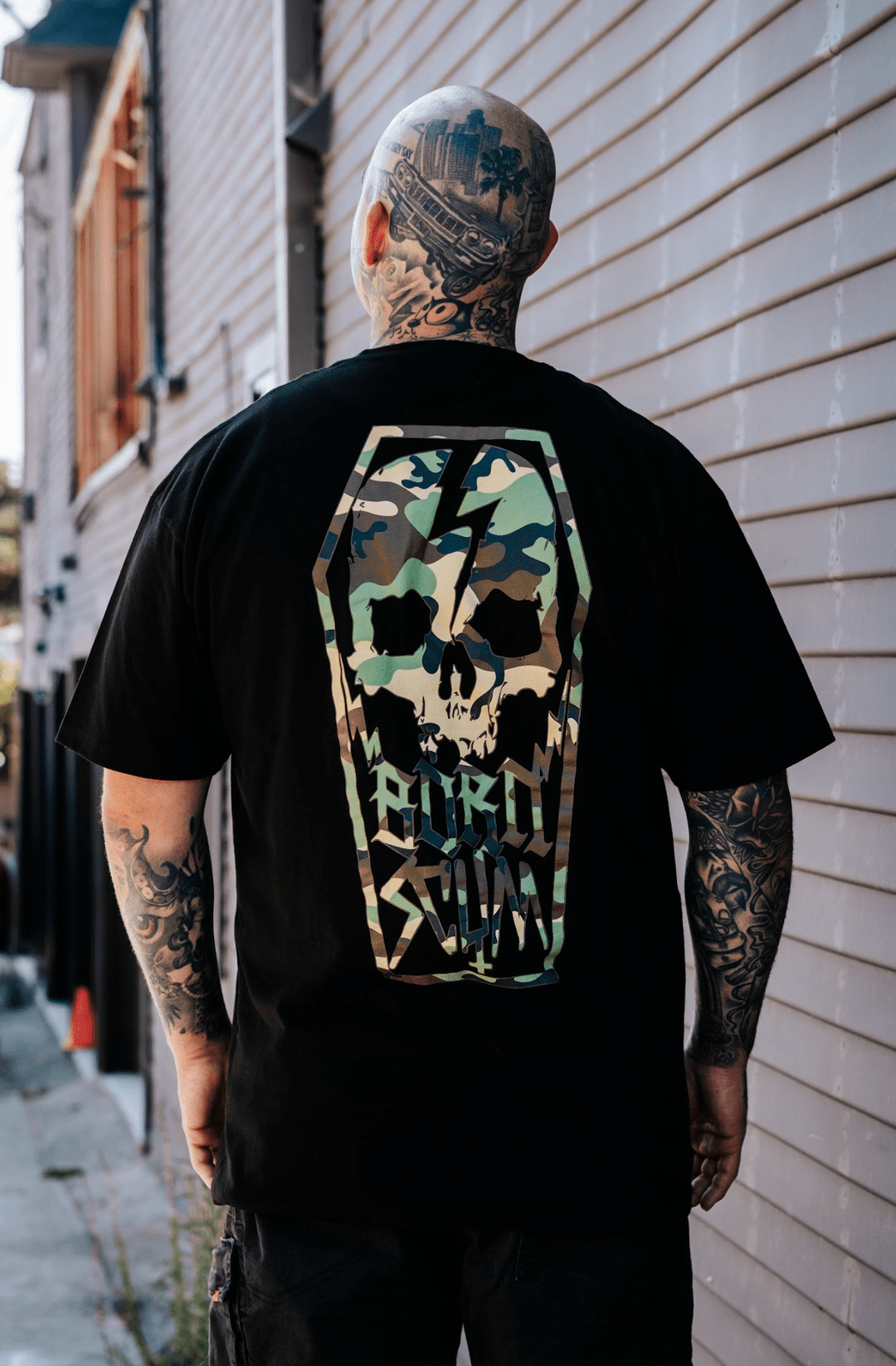 SKULL COFFIN CAMO - Born Scum