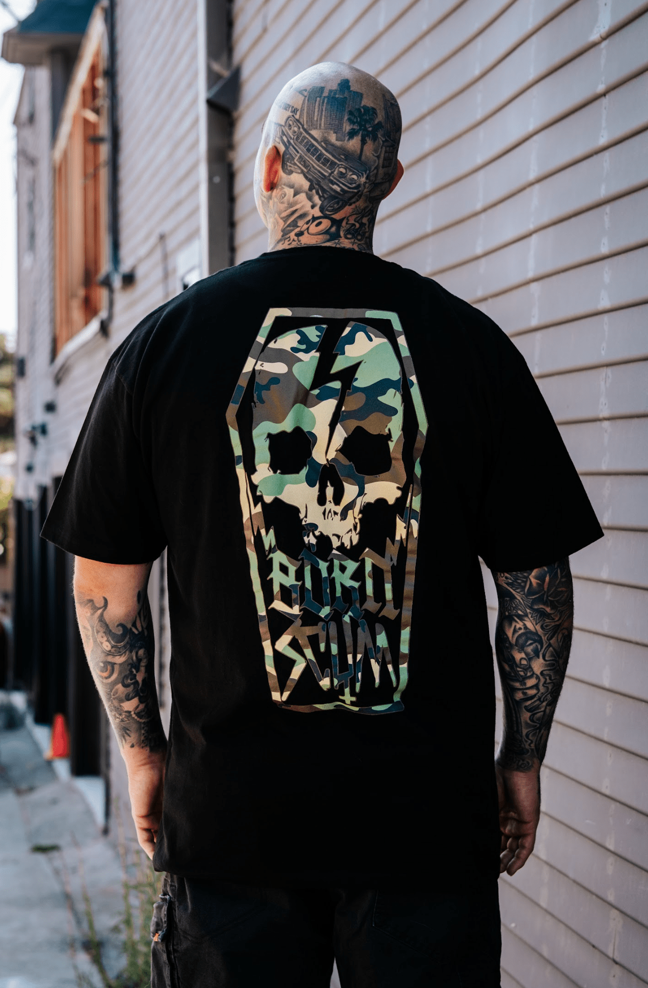 SKULL COFFIN CAMO - Born Scum