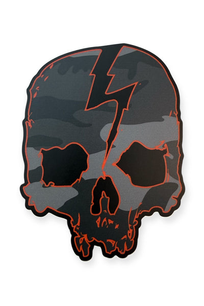 SKULL LOGO CVO STICKER - Born Scum