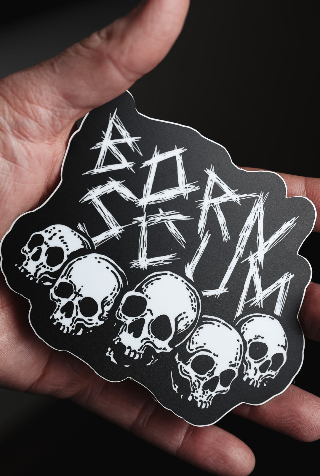 SLEEP DEAD LOGO STICKER - Born Scum