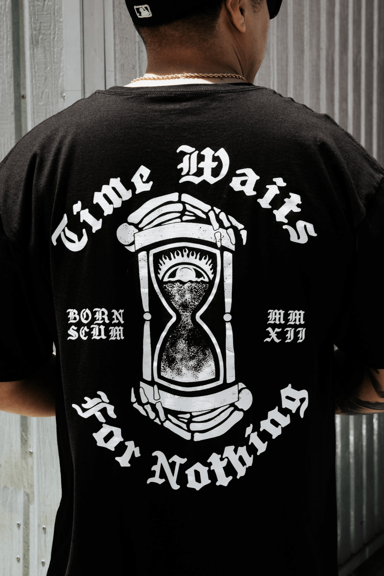 TIME WAITS T - SHIRT - Born Scum