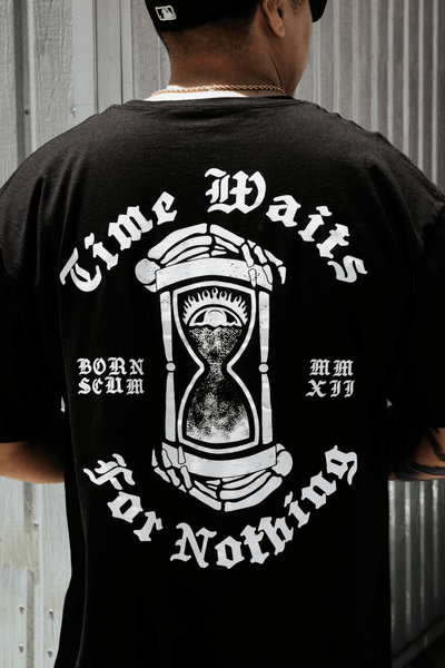 TIME WAITS T - SHIRT - Born Scum