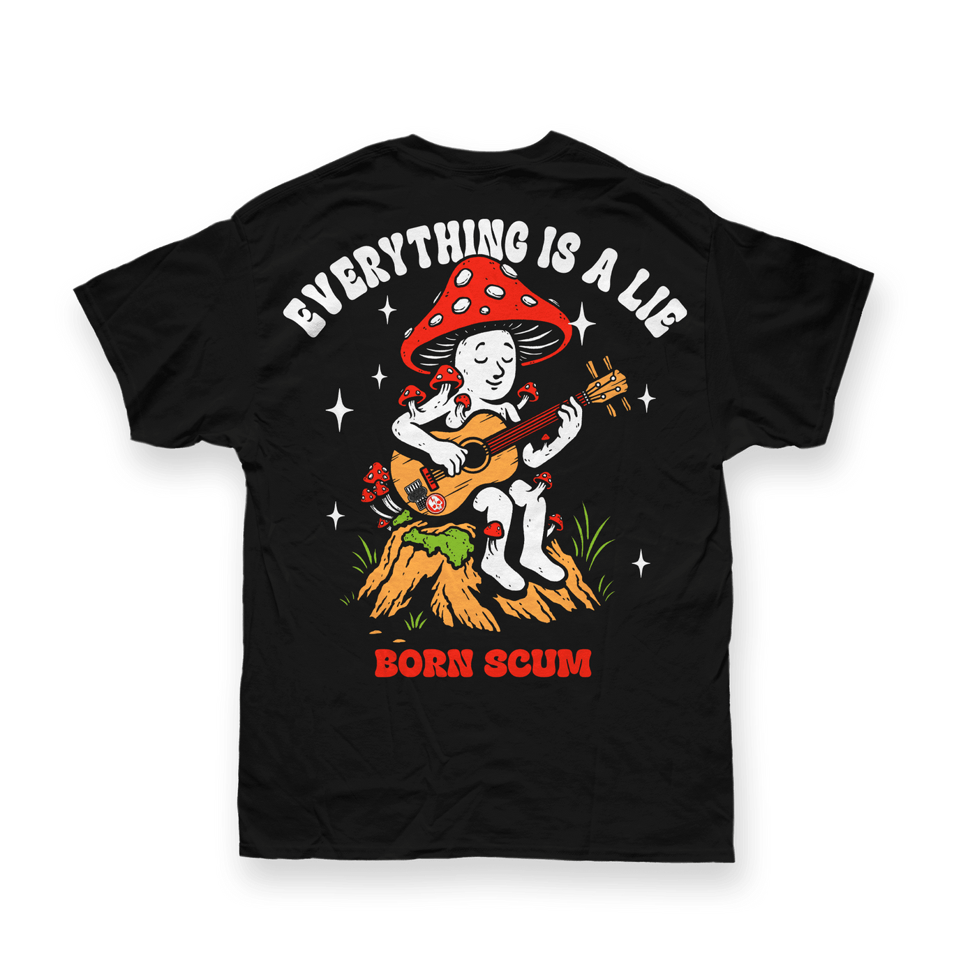 Tripped Out Heavyweight Tee | USA Cotton – Born Scum – Born Scum