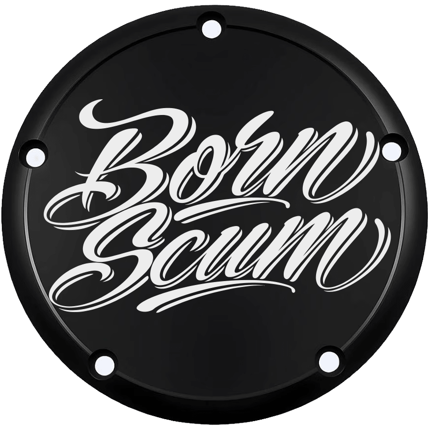 TWIN CAM DERBY COVER PRE-ORDER - Born Scum