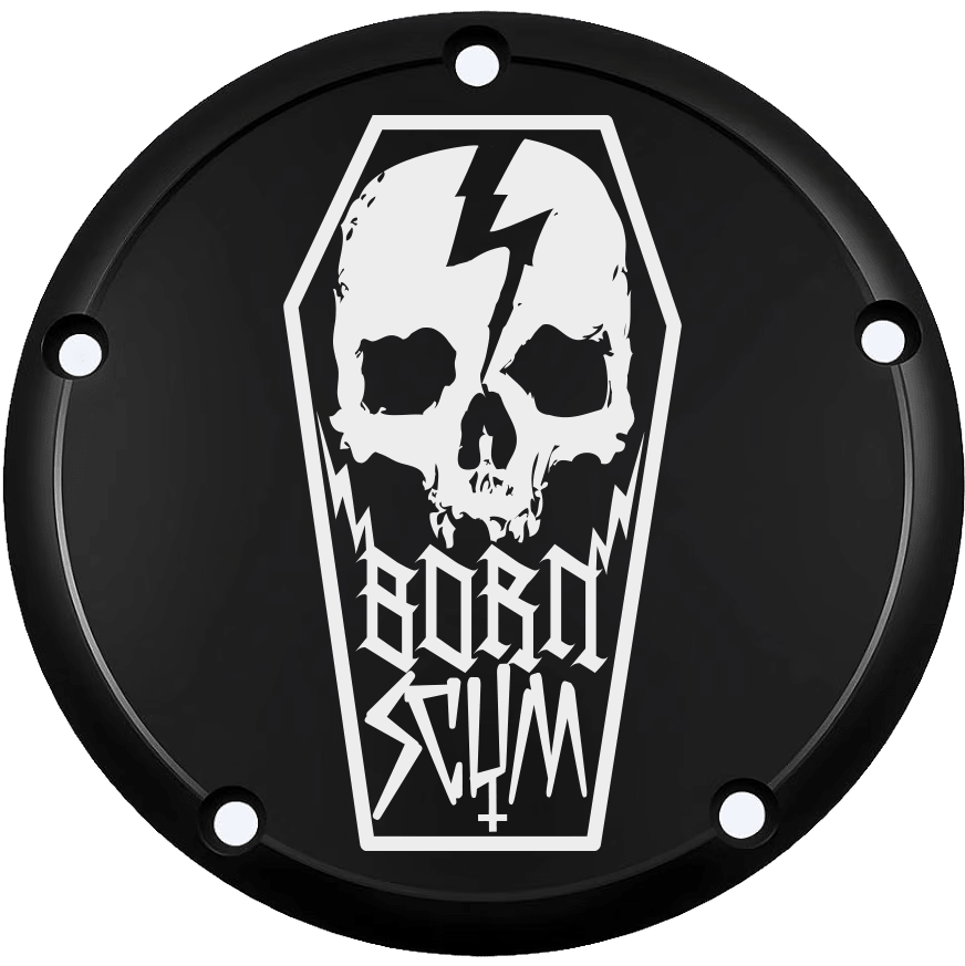 TWIN CAM DERBY COVER PRE-ORDER - Born Scum