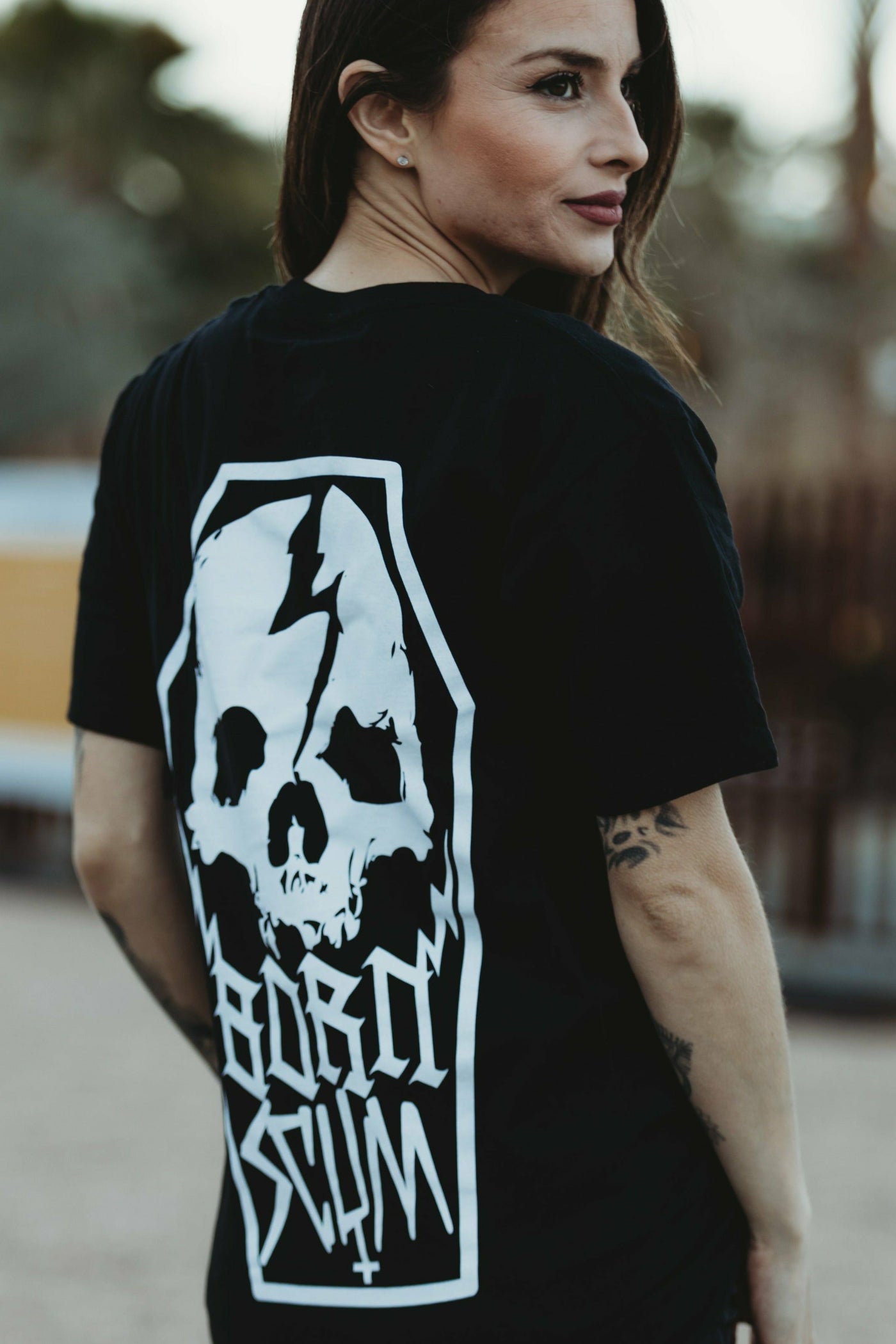 SKULL COFFIN T-SHIRT