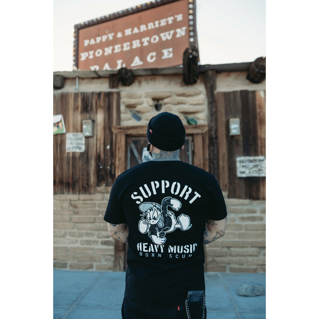 SUPPORT HEAVY MUSIC T-SHIRT
