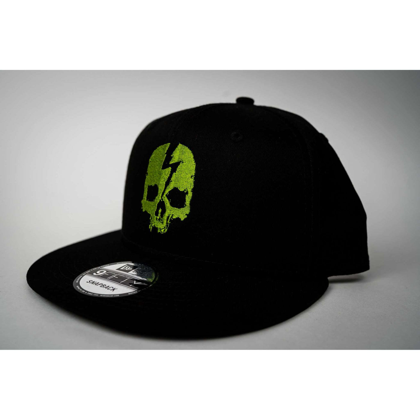 SWAMP GREEN SKULL LOGO HAT - Born Scum Clothing Co