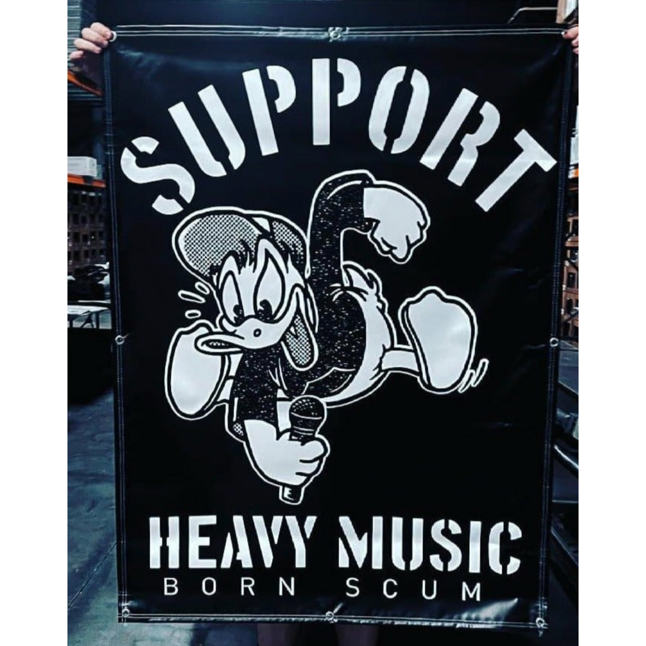 SUPPORT HEAVY MUSIC BANNER
