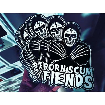 FIENDS STICKER - Born Scum Clothing Co