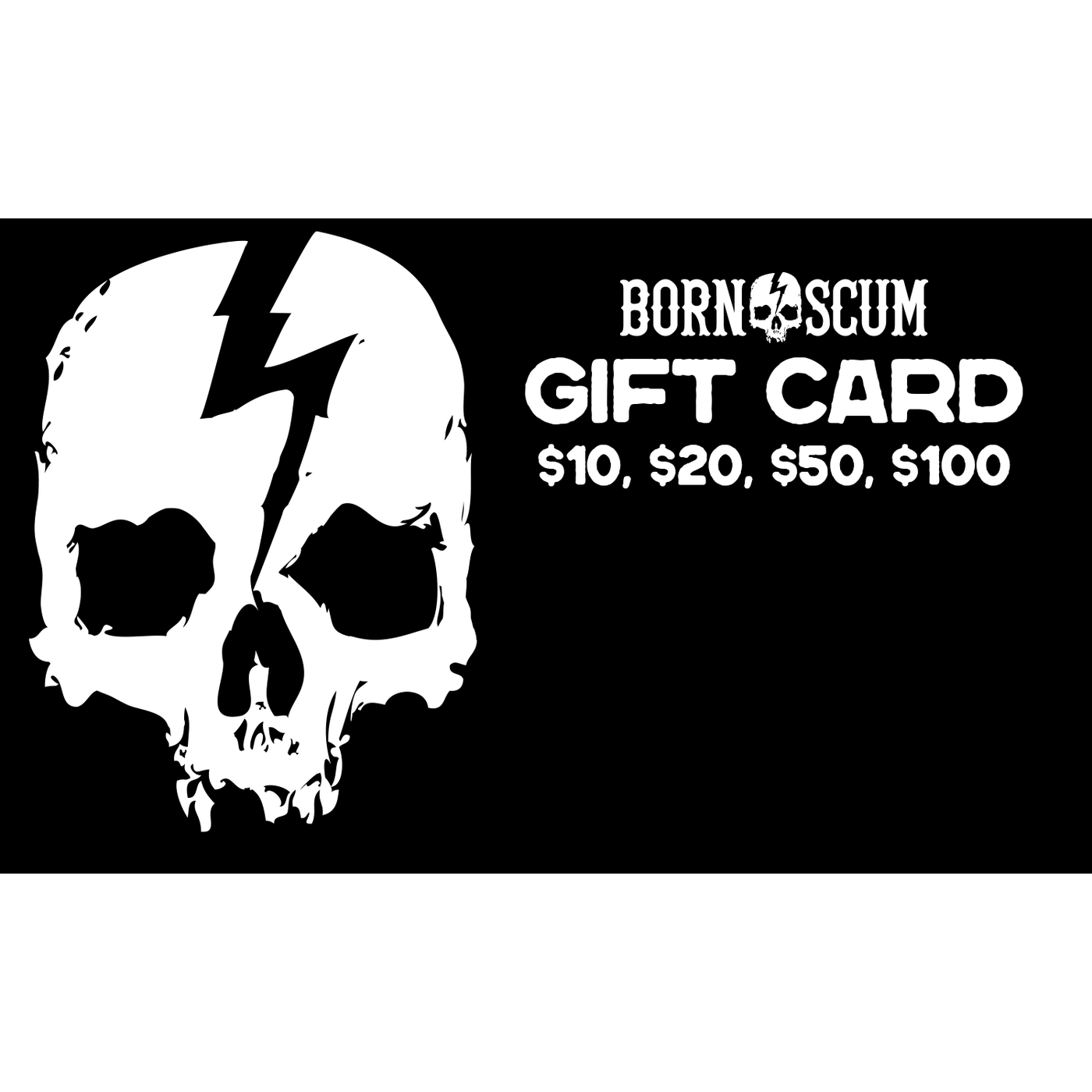 GIFT CARD - Born Scum