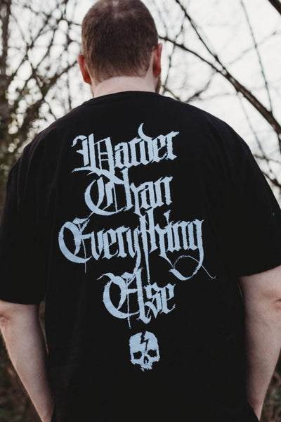 HARDER SCRIPT T-SHIRT - Born Scum