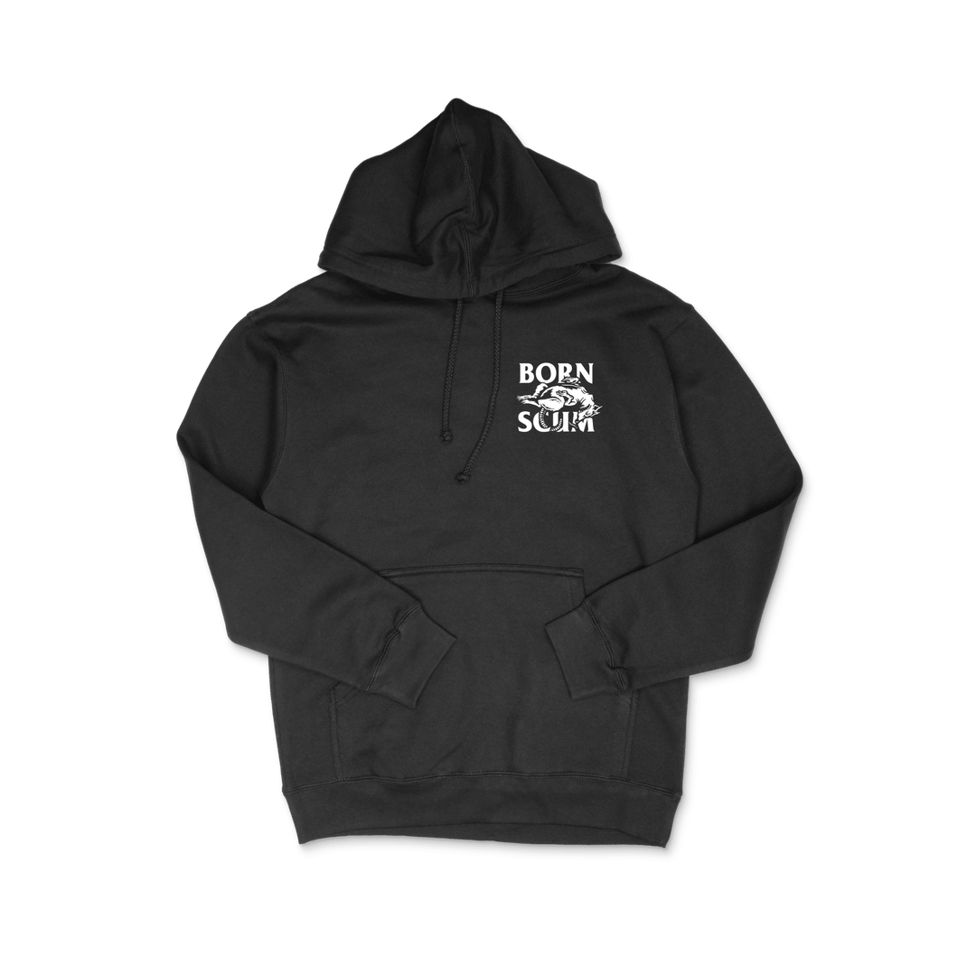 KEEP YOUR MOUTH SHUT HOODIE - Born Scum