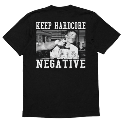 KEEP HARDCORE NEGATIVE T-SHIRT