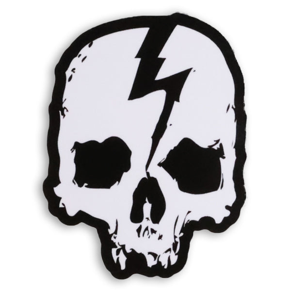 SKULL LOGO STICKER - Born Scum Clothing Co