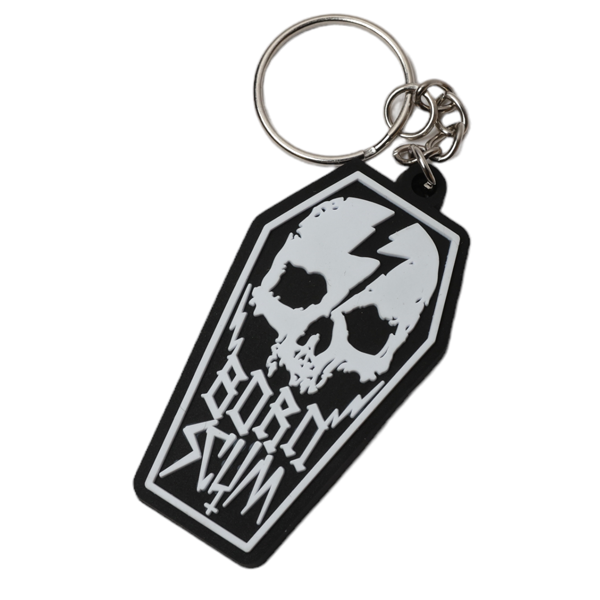 Skull Coffin Keychain