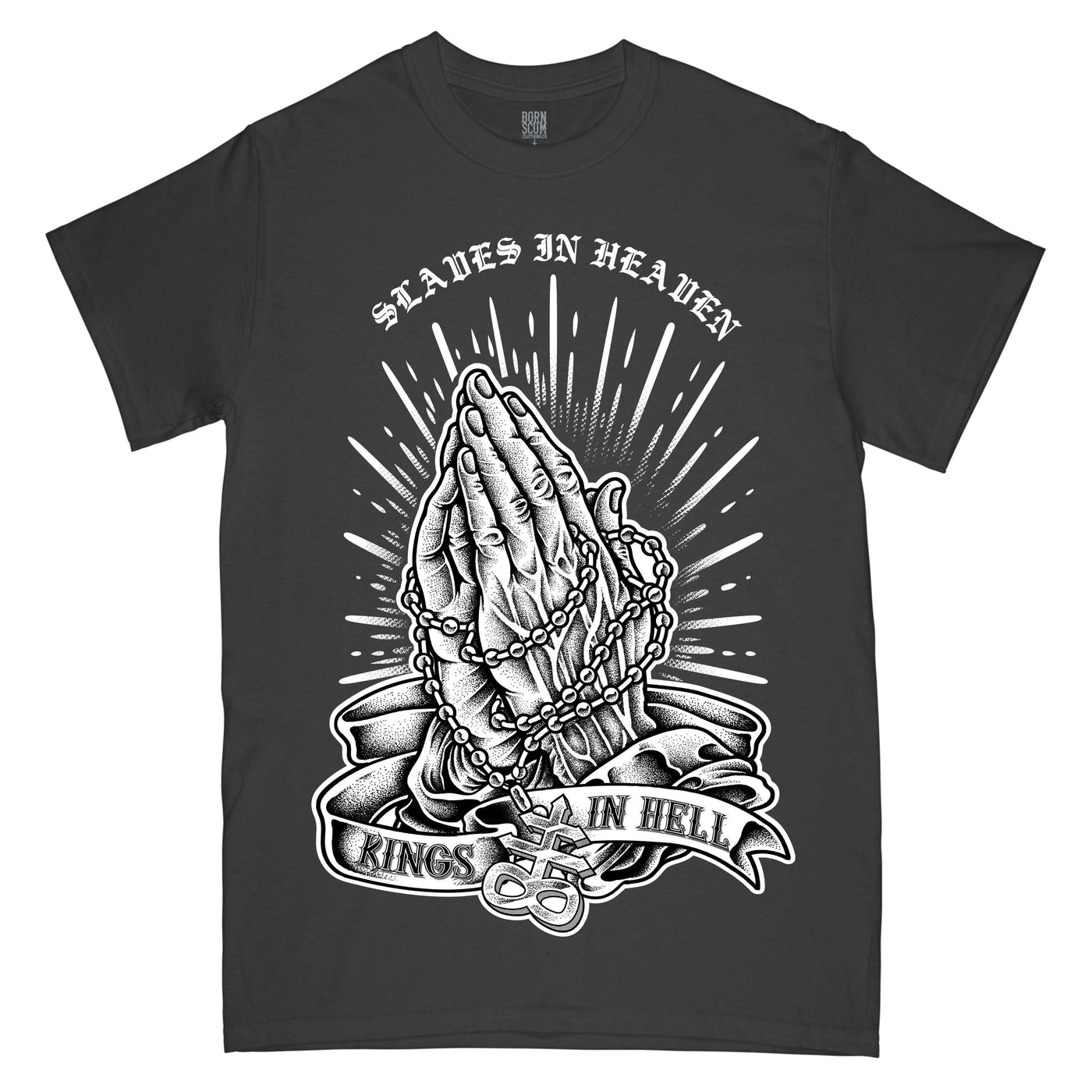 KINGS IN HELL T-SHIRT - Born Scum Clothing Co