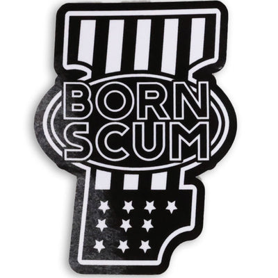 BORN TO LOSE STICKER - Born Scum Clothing Co